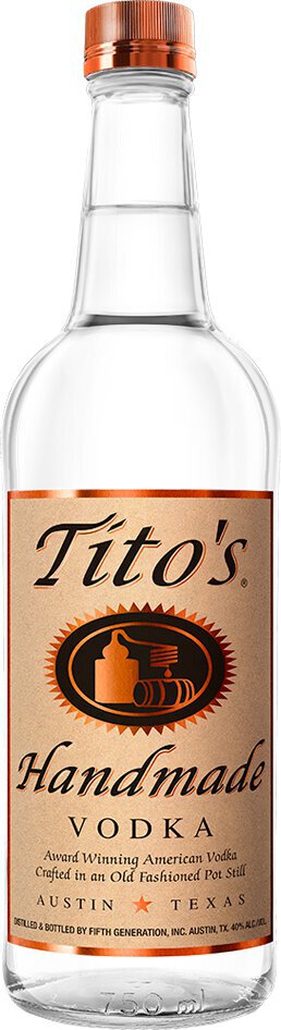 Tito's Handmade Vodka 80 Proof 750ML