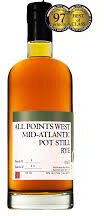 All Points West Mid-Atlantic Pot Still Rye 52% ABV 750mL