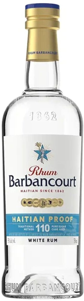 Rhum Barbancourt Rhum Blanc Haitian Methode Traditionelle 110 Proof