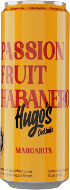 Hugo Passionfruit Habanero Soda 13% ABV 250mL
